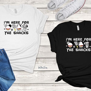 I’m Here For The Snacks, 101 Dalmatian Shirt, 101 Dalmatians, Disney Snacks Shirt, Mickey Ears Shirt, Disney Drink Shirt, Disney Food Shirt image 5
