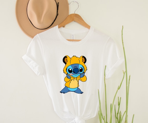 Stitch and Simba Shirt, Lion King Shirt,  Disney Shirt, Disney Simba Shirt, Disney Stitch Shirt, Hakuna Matata Shirt, Disney Lion King Shirt