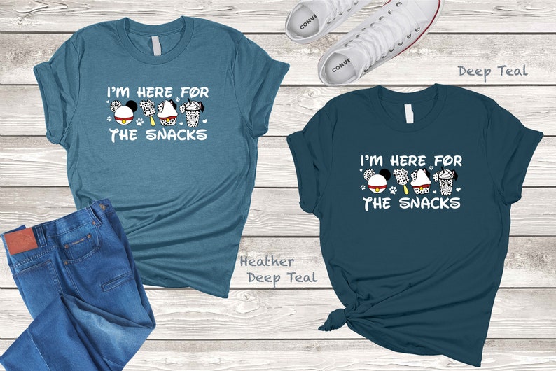I’m Here For The Snacks, 101 Dalmatian Shirt, 101 Dalmatians, Disney Snacks Shirt, Mickey Ears Shirt, Disney Drink Shirt, Disney Food Shirt image 6