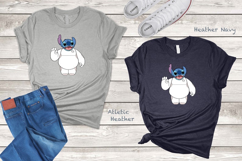 Stıtch Balloon Shirt Disneyworld Family Shirts, Stitch Robot Shirt, Kids Disneyworld Shirts, Mickey Balloon Shirt imagen 7