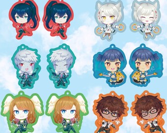 Xenoblade Chronicles 3 2.5" Color Epoxy Acrylic Charms
