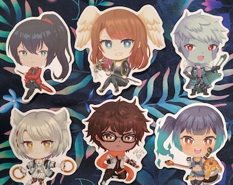 Xenoblade Chronicles 3 3" Matte Vinyl Stickers