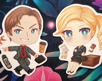 Better Call Saul/Breaking Bad 3" Matte Vinyl Stickers