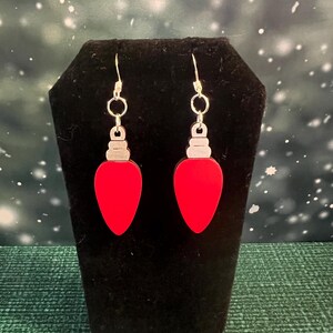 Christmas Light Dangle Earrings