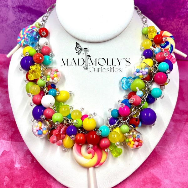 Sugar Rush Candy Statement Necklace