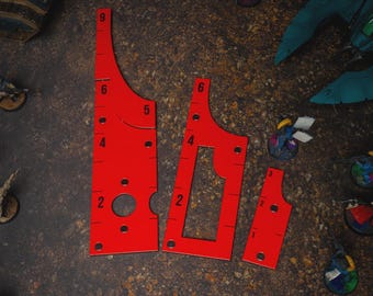 Nesting movement and combat tool for Tabletop War Games