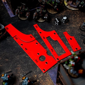 Updated 11th Edition Nesting movement and combat tool for Tabletop War Games