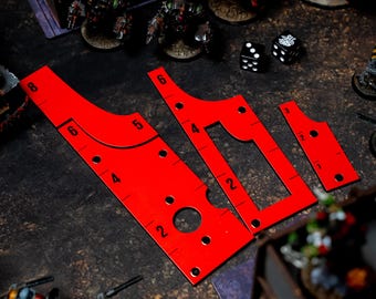 Nesting movement and combat tool for Tabletop War Games