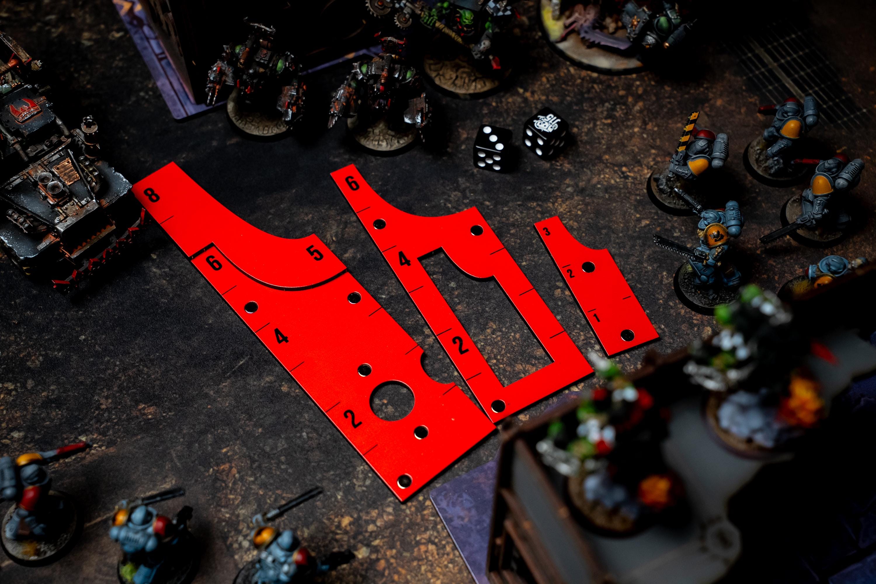 11th Edition Nesting Movement and Combat Tool Compatible With Warhammer ...