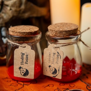 D&D Healing Potion | Immersive Potion-Style Dice Holders for RPG Healing Rolls