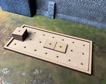 Magnetized Movement Trays with Pre Magnetized Bases for The Old World, Warhammer Fantasy, and Kings of War