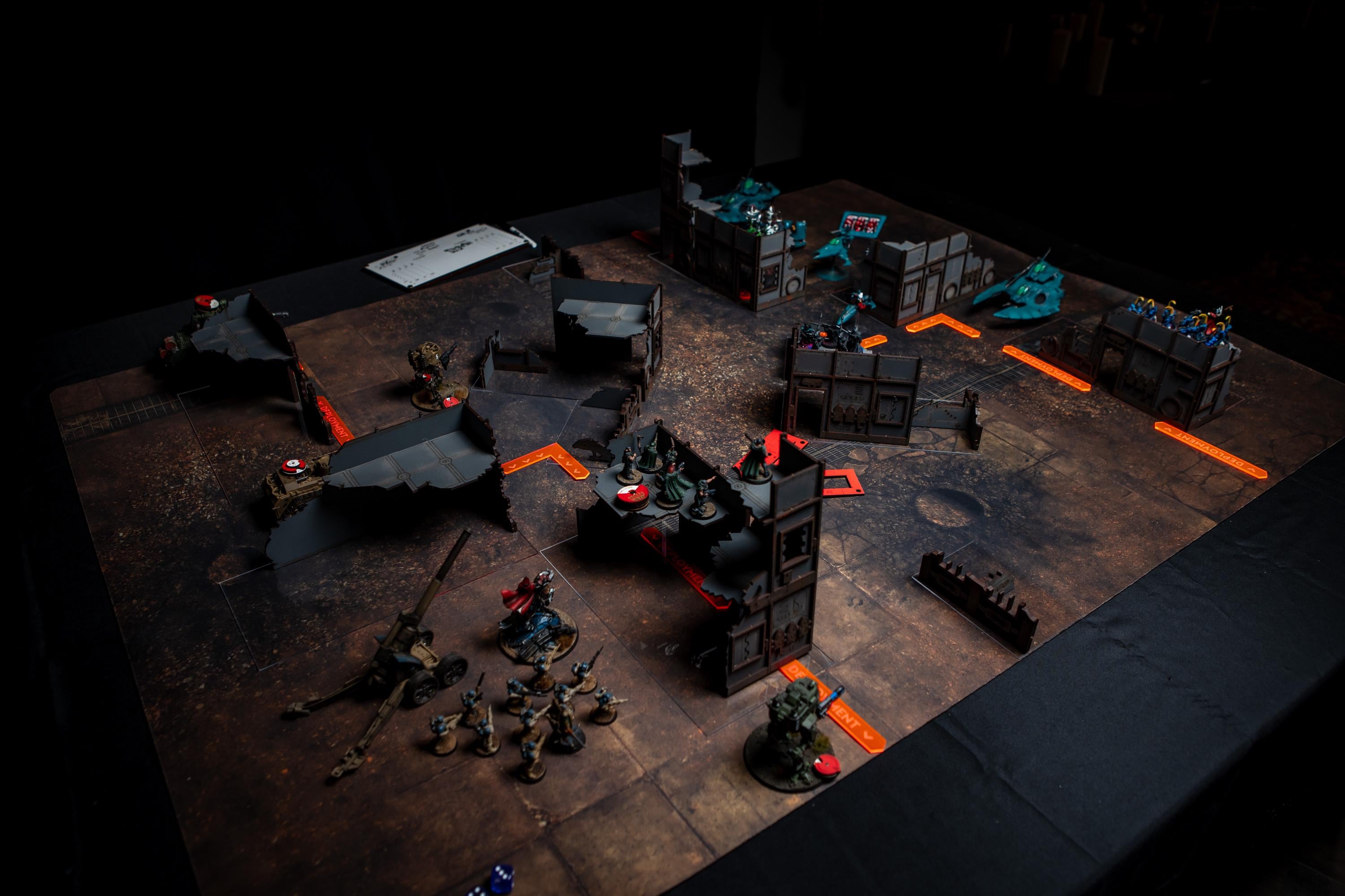 Imperial Style Terrain Set for 10th Edition Grimdark Wargames