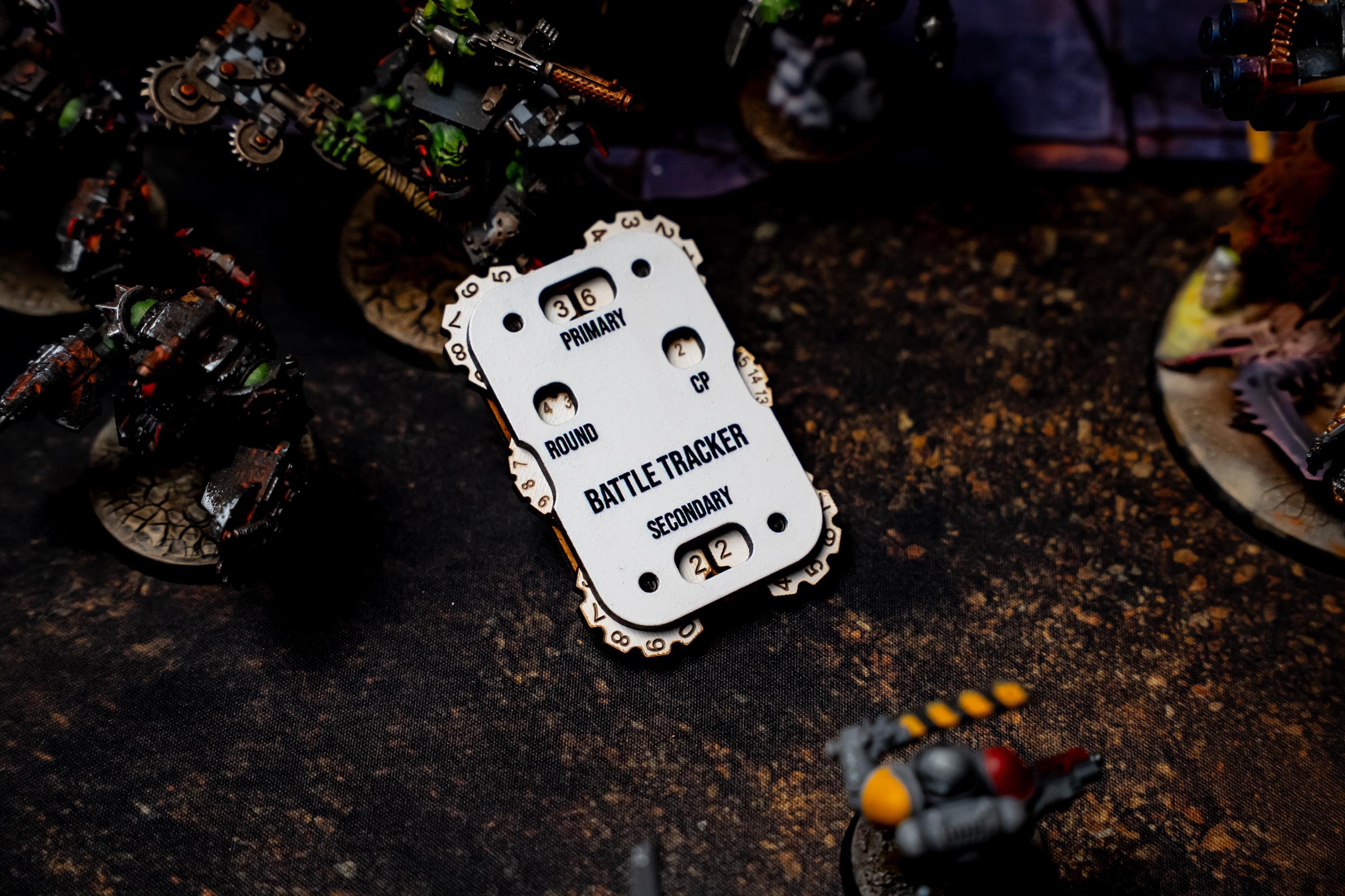 40K Battle Tracker | VP, CP & Round Score Tracker | 11th Edition ...