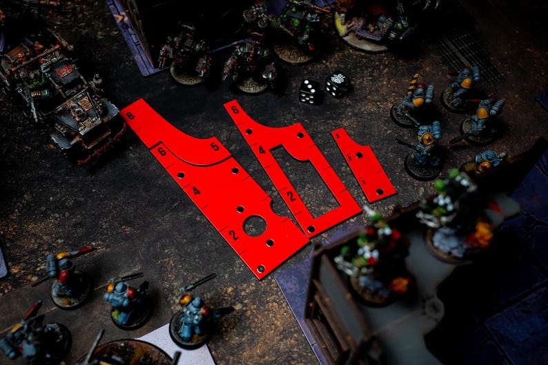 11th Edition Nesting Movement and Combat Tool Compatible With Warhammer ...