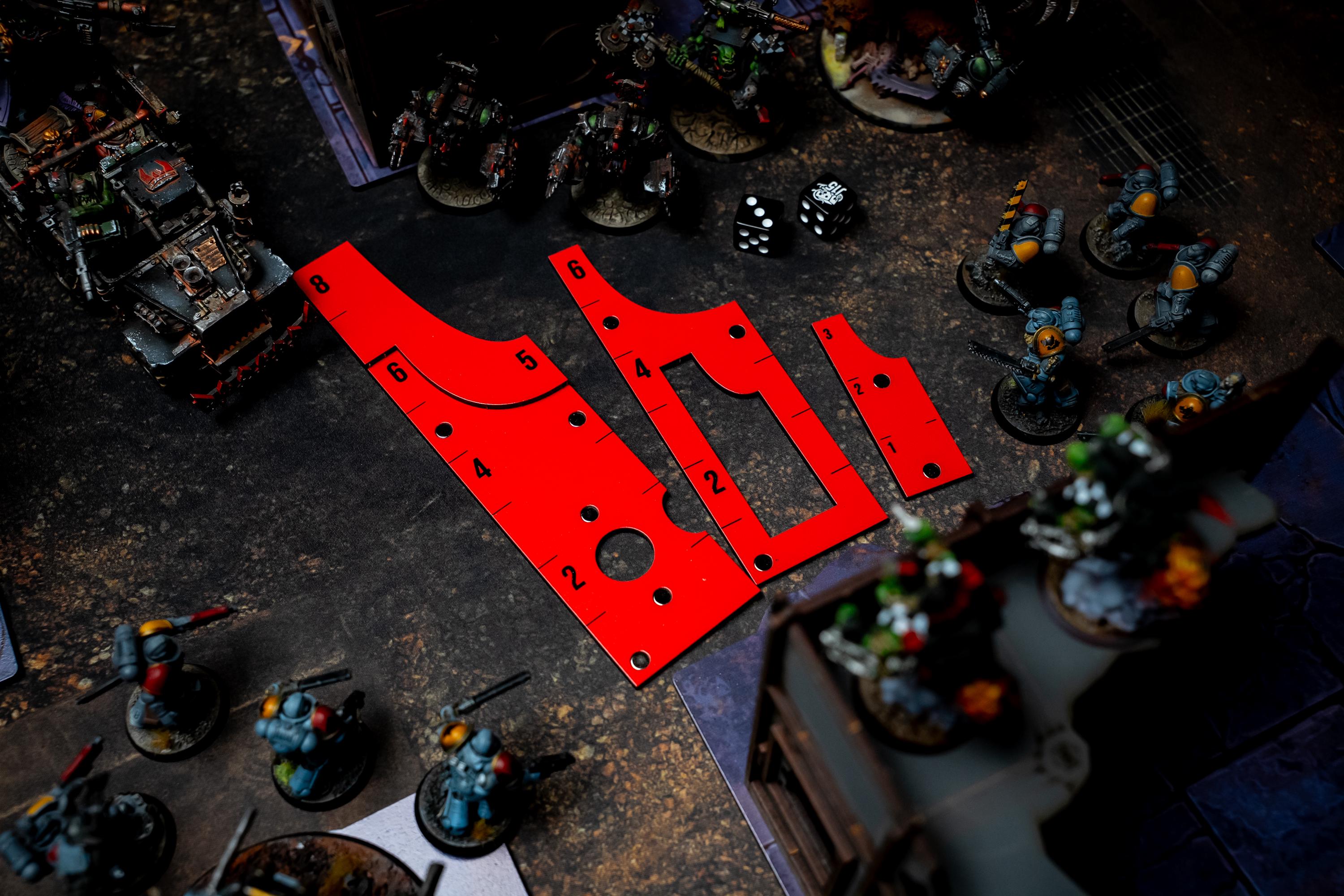 11th Edition Nesting Movement and Combat Tool Compatible With Warhammer ...