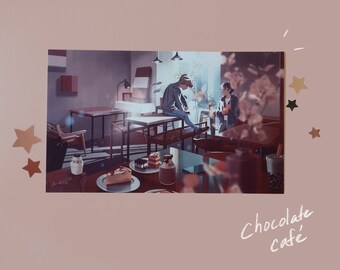 Chocolate Cafe Art Print