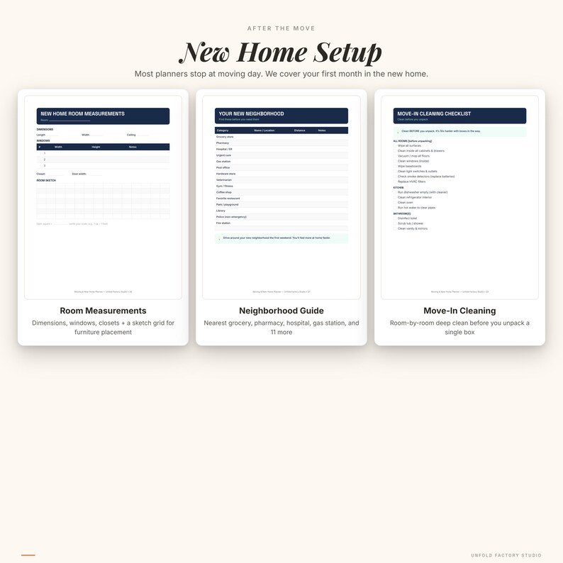 Moving Planner Bundle | 44-Page Checklist, Budget Tracker, Box Labels (PDF) image 6