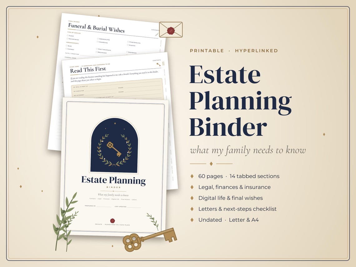 Estate Planning Binder