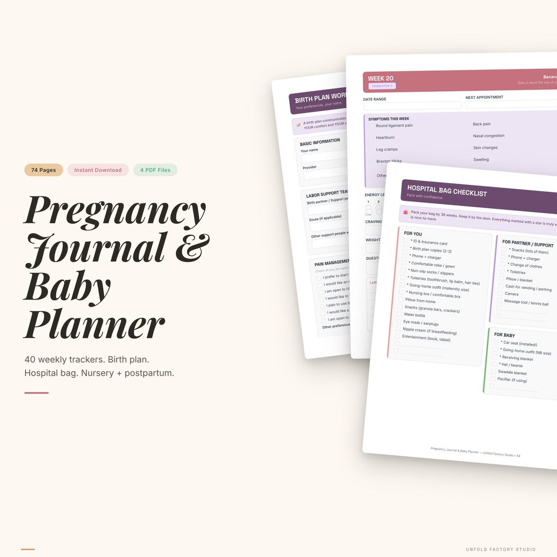 Pregnancy Journal & Baby Planner
