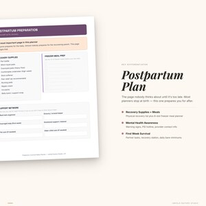 Pregnancy Journal & Baby Planner (Digital Download) image 6