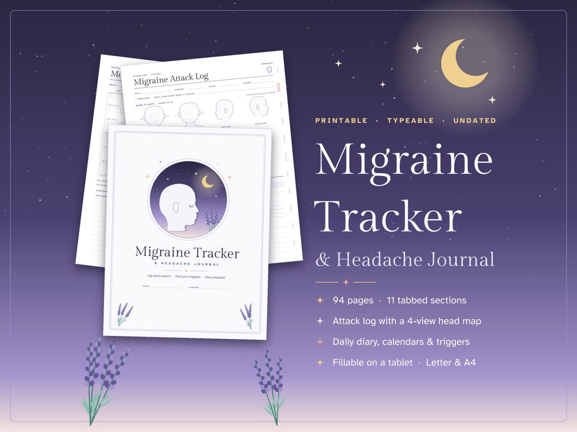 Migraine Tracker & Headache Journal