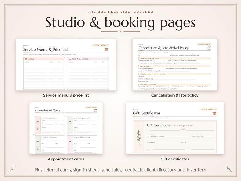 Esthetician Client Forms Bundle, Fillable Skin Care Intake Consent Form, Facial Treatment Record PDF image 8