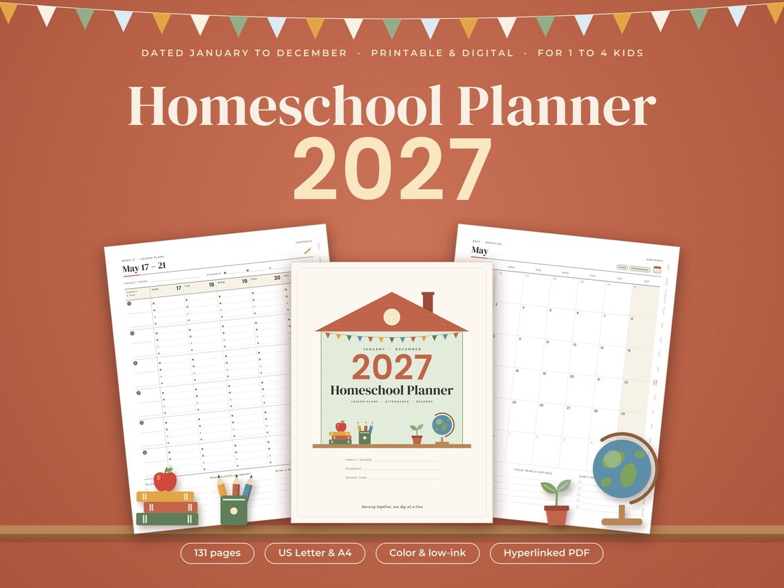 Homeschool Planner 2027