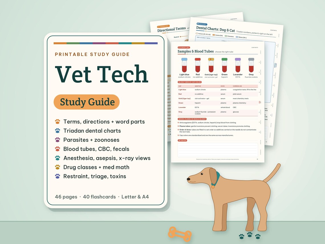 Vet Tech Study Guide