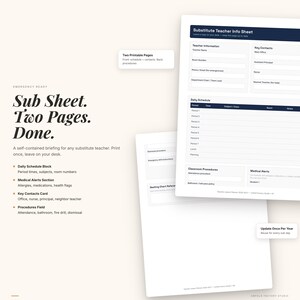 2026-2027 Teacher Lesson Planner | Pre-Dated Academic Year PDF image 6