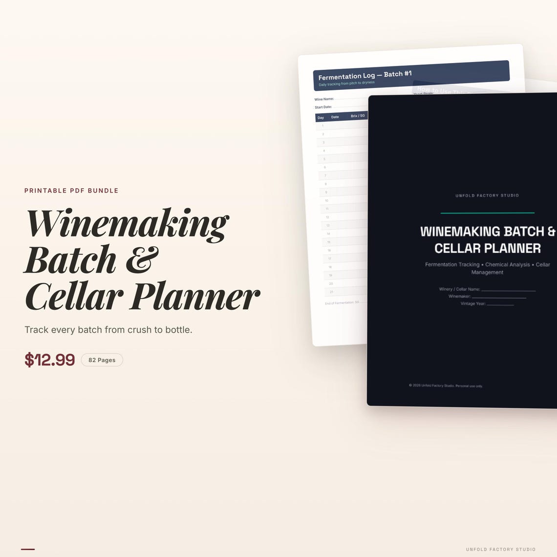 Winemaking Planner