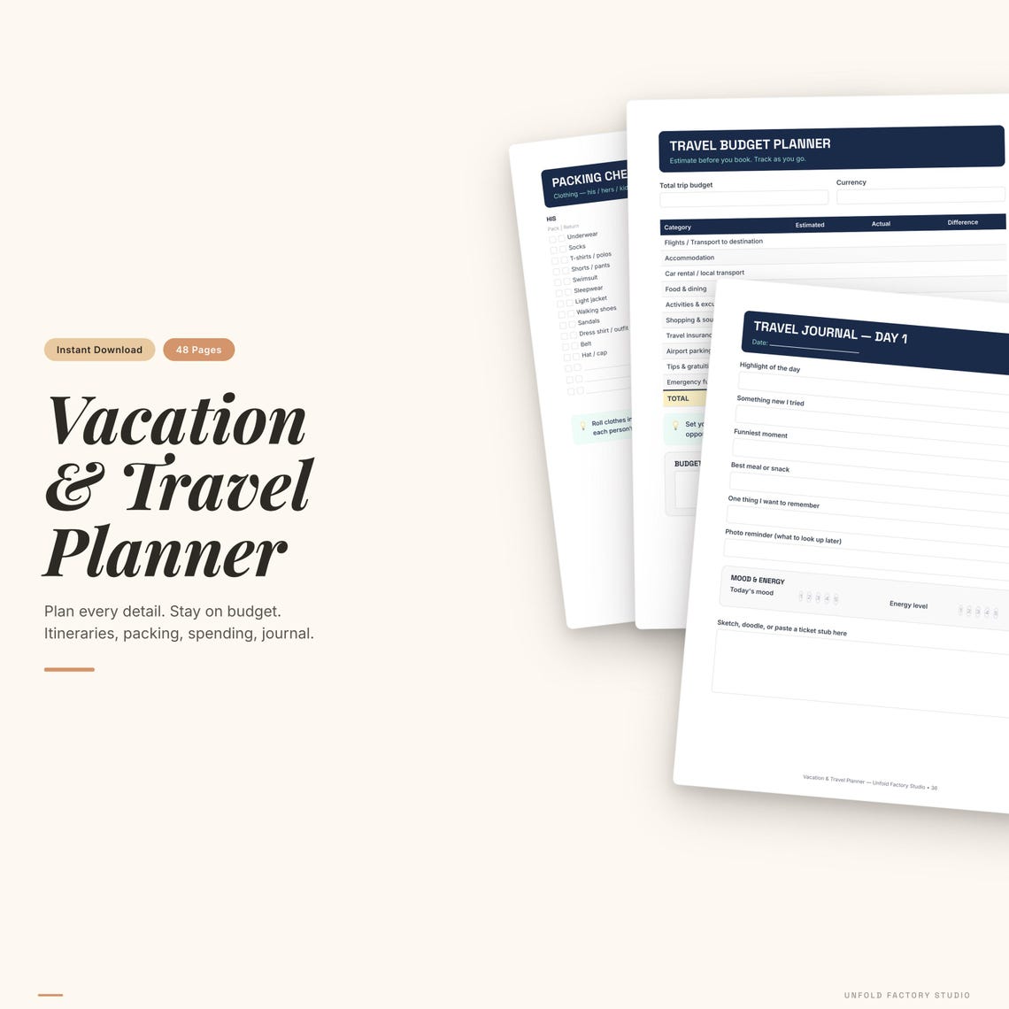 Vacation & Travel Planner