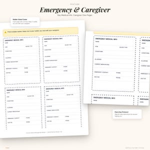 Chronic Illness Management Binder | Symptom Tracker, Flare Journal, Appointment Prep (PDF) image 7