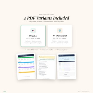 Spring Cleaning Checklist Bundle | Room-by-Room Deep Clean Planner (Digital Download) image 8