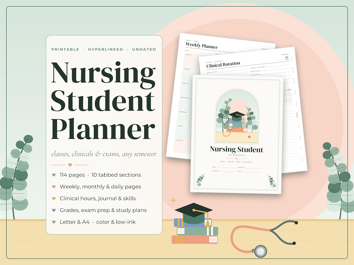 Nursing Student Planner