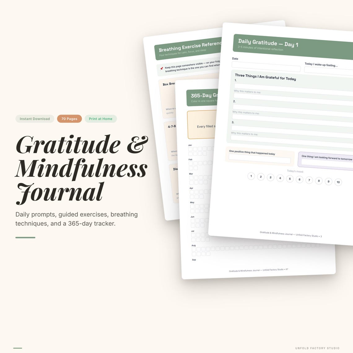Gratitude & Mindfulness Journal