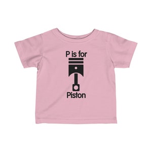 P Is For Piston, Baby T-shirt image 6