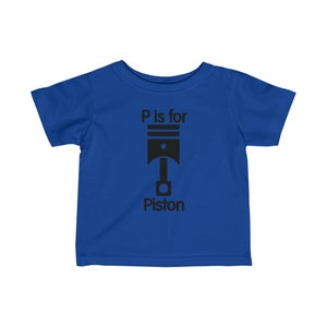 P Is For Piston, Baby T-shirt image 8