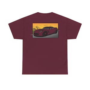 That Corvette Chick, C7 Z06 Corvette Sunset