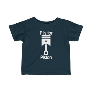 P Is For Piston, Baby T-shirt image 5