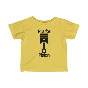 P Is For Piston, Baby T-shirt image 10