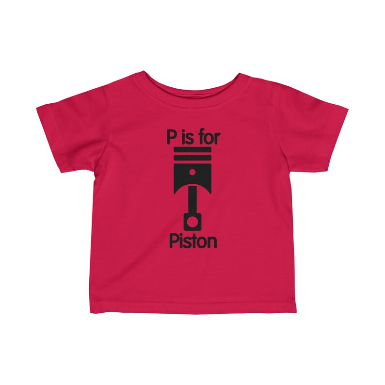 P Is For Piston, Baby T-shirt image 7