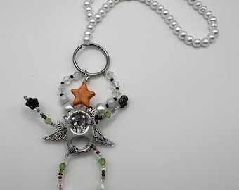 Star soda tab car charm
