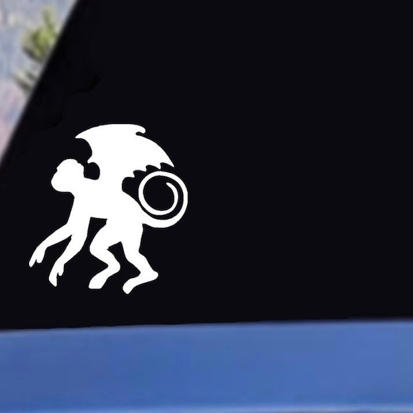 Flying Monkey  | Car Sticker | Truck Decal | Car Window Sticker Decal