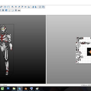 Ultraman: The Next Pepakura Skum Utfällbar bild 2