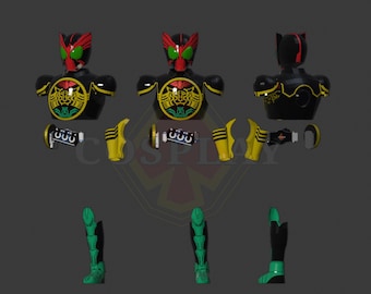 仮面ライダーオーズ タトバ ペパクラ泡展開