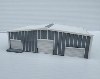 N Scale Warehouse Building