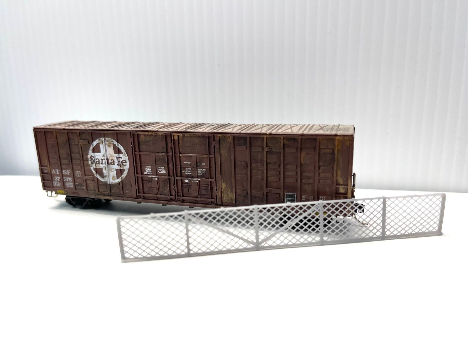 N Scale Chain Link Fence Set of 5 Etsy