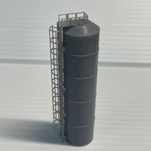 N Scale Food Storage Silo