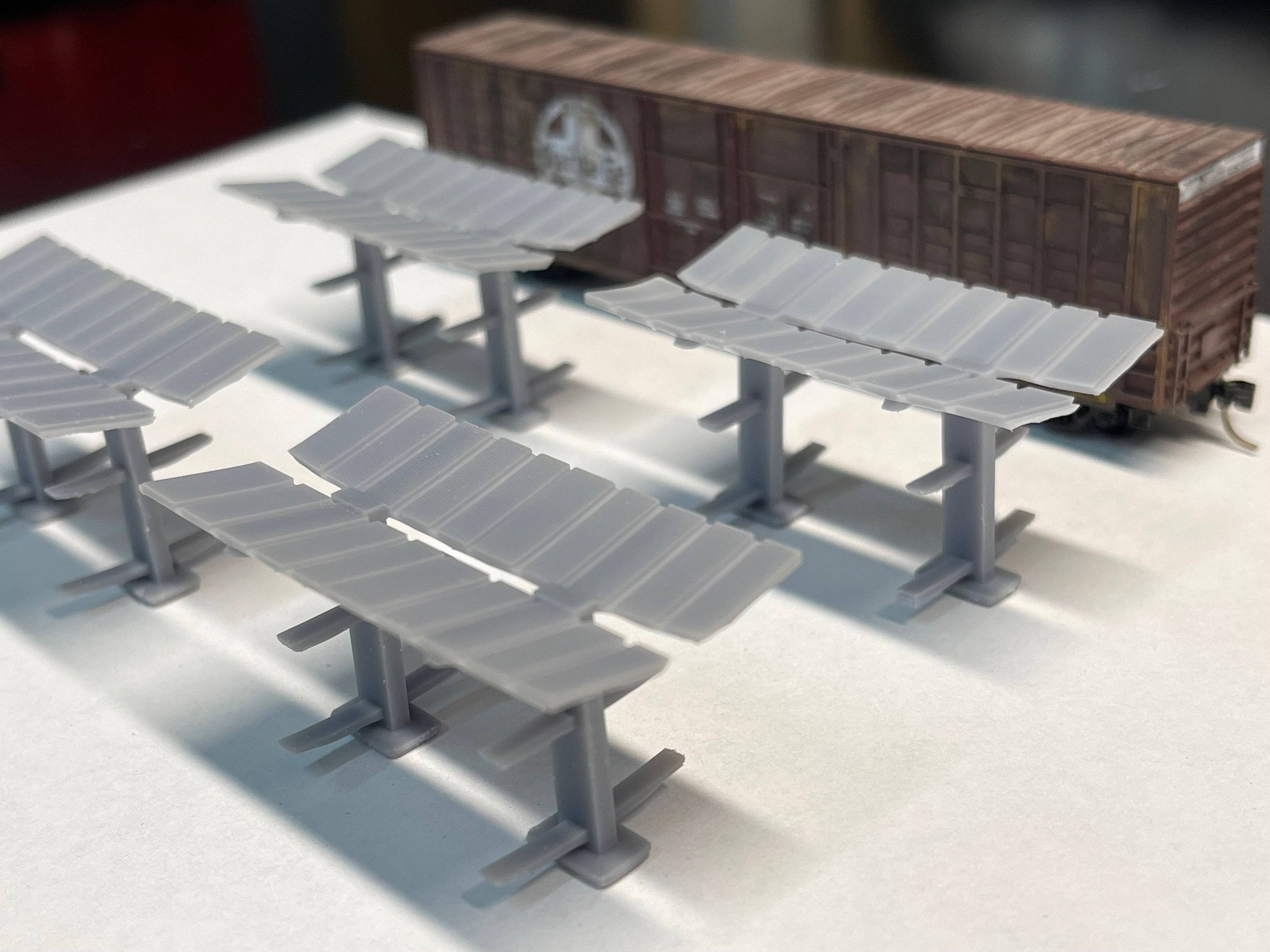 N Scale Lumber Rack - Set of 4 - Etsy