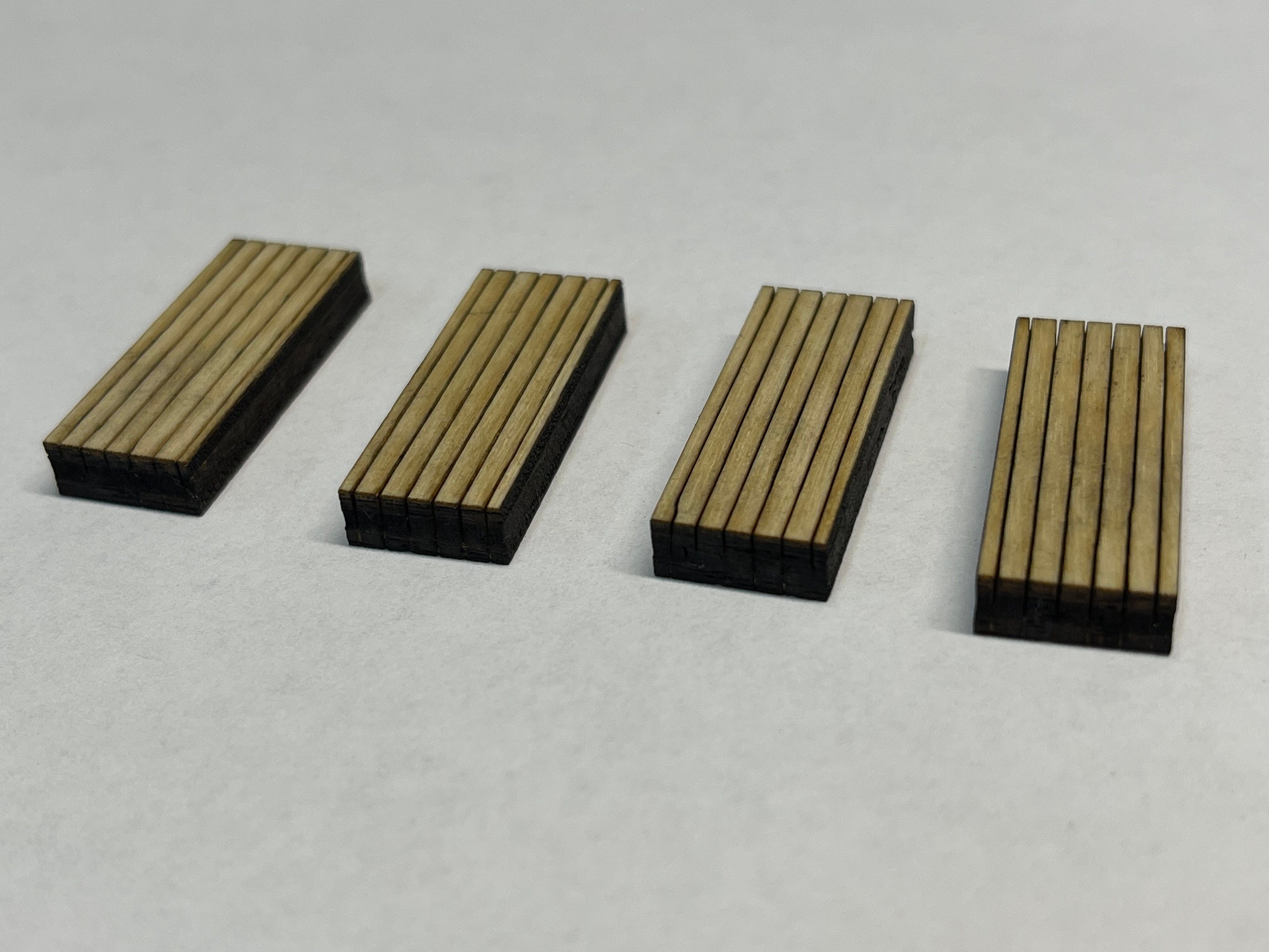 N Scale Wood Stack - Set of 4 - Etsy